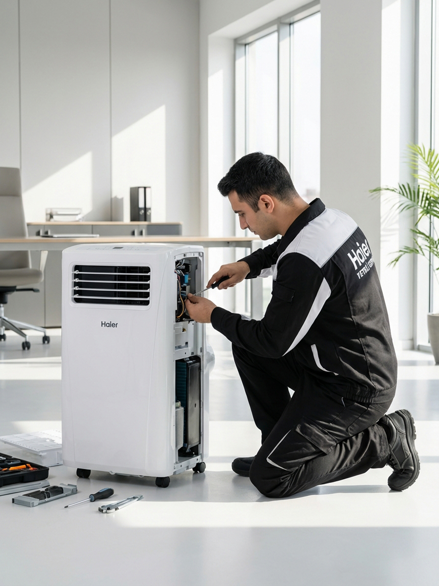 Haier-portatif-taşınabilir-Klima-izmir-bölge-servis